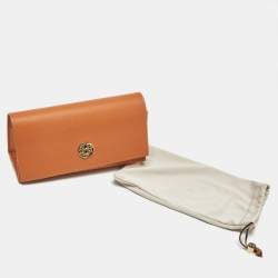 Pre Owned Tory Burch Red/Brown Gradient TY7146 Square Sunglasses