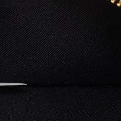 Pre Owned Tory Burch Black Leather Robinson Lanyard