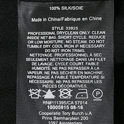 Tory Burch Black Studded Silk Maxi Dress M