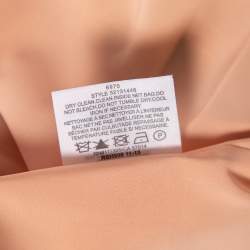 Pre Owned Tory Burch Pink Kaley Floral Printed Jacquard Shift Dress S