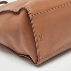 Pre Owned Tory Burch Brown Leather Brooke Tote