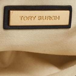 Pre Owned Tory Burch Back Leather Miller Clutch