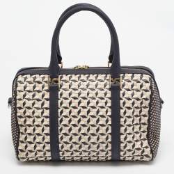 Tory Burch Multicolor Woven Leather Doreen Satchel