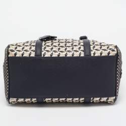Tory Burch Multicolor Woven Leather Doreen Satchel