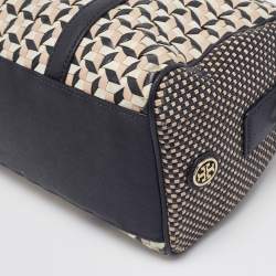 Tory Burch Multicolor Woven Leather Doreen Satchel