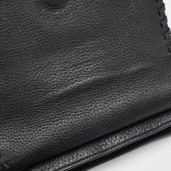 Pre Owned Tory Burch Black Leather Mini Marion Crossbody Bag