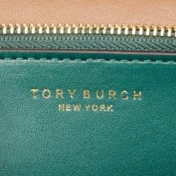 Pre Owned Tory Burch Brown Leather Eleanor Shoulder Bag