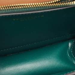 Pre Owned Tory Burch Brown Leather Eleanor Shoulder Bag