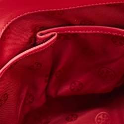 Tory Burch Pink Leather Robinson Top Handle Bag