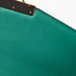 Pre Owned Tory Burch Multicolor Leather Floral Juliette Shoulder Bag