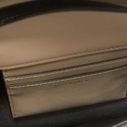 Pre Owned Tory Burch Black Glossy Leather Mini Bon Bon Top Handle Bag