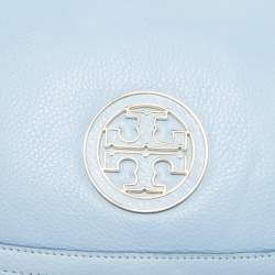 Tory Burch Blue Leather Amanda Crossbody Bag
