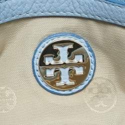 Tory Burch Blue Leather Amanda Crossbody Bag