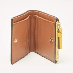 Tory Burch Mustard Leather Robinson Bifold Wallet