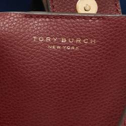 Tory Burch Red Leather Small Perry Tote