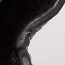 Pre Owned Tory Burch Black Leather Ivy Side Zip Tote