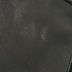 Tory Burch Black Leather Medium Fleming Shoulder Bag