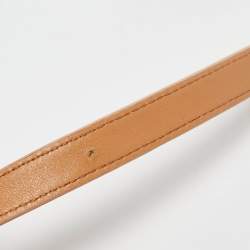 Tory Burch Peach Orange Patent Leather Robinson Waist Belt Bag