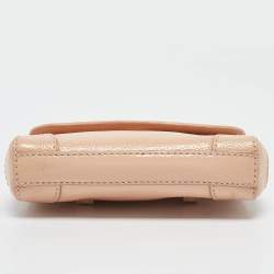 Tory Burch Peach Orange Patent Leather Robinson Waist Belt Bag