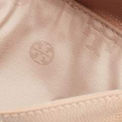 Tory Burch Peach Orange Patent Leather Robinson Waist Belt Bag