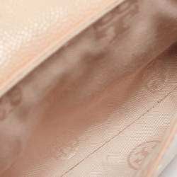 Tory Burch Peach Orange Patent Leather Robinson Waist Belt Bag
