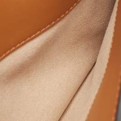 Pre Owned Tory Burch Black Leather Lee Radziwill Shoulder Bag