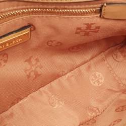 Pre Owned Tory Burch Tan Leather Alexa Shoulder Bag