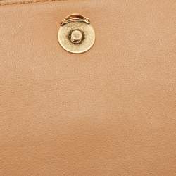 Pre Owned Tory Burch Tan Leather Alexa Shoulder Bag