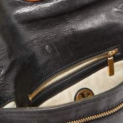Tory Burch Black Leather Britten Crossbody Bag