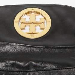 Tory Burch Black Leather Britten Crossbody Bag