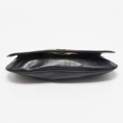 Tory Burch Black Leather Britten Crossbody Bag