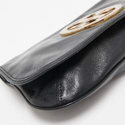 Tory Burch Black Leather Britten Crossbody Bag