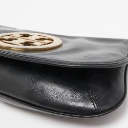 Tory Burch Black Leather Britten Crossbody Bag