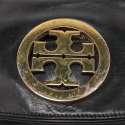 Tory Burch Black Leather Britten Crossbody Bag