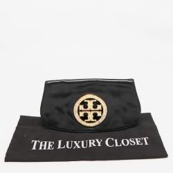 Tory Burch Black Leather Britten Crossbody Bag