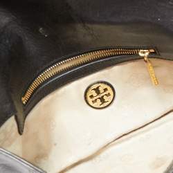 Tory Burch Black Leather Britten Crossbody Bag