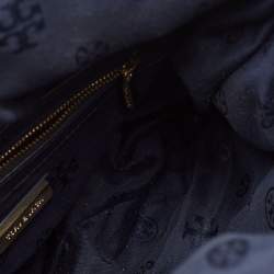 Pre Owned Tory Burch Multicolor Jacquard Fabric Finley Fold Over Tote