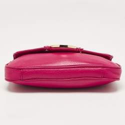 Tory Burch Pink Leather Mini Amanda Crossbody Bag