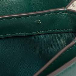Pre Owned Tory Burch Multicolor Suede, Python Embossed and Leather Kira Flap Crossbody Bag