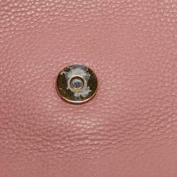 Tory Burch Pink Leather Kira Shoulder Bag