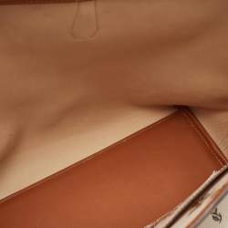 Pre Owned Tory Burch Multicolor Leather Floral Print Kerrington Tote