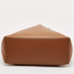 Pre Owned Tory Burch Brown Leather Perry Tote