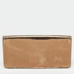 Tory Burch Metallic Leather Gigi Clutch