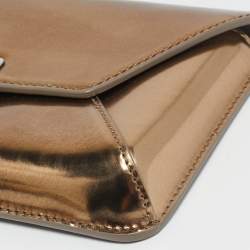 Tory Burch Metallic Leather Gigi Clutch