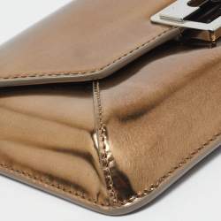 Tory Burch Metallic Leather Gigi Clutch