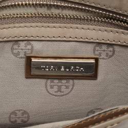 Tory Burch Metallic Leather Gigi Clutch