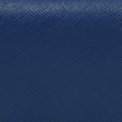 Tory Burch Blue/Green Leather Bifold Wallet