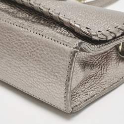 Tory Burch Metallic Leather Marion Shoulder Bag