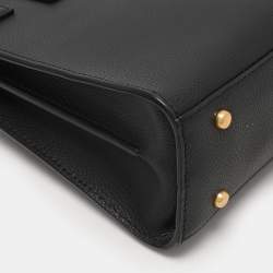 Tory Burch Black Leather Walker Tote