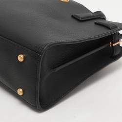 Tory Burch Black Leather Walker Tote